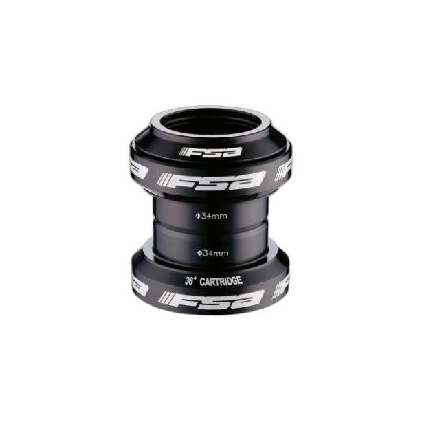 FSA ORBIT EC34|25.4mm - EC34|25.4mm|1-1/8"Black| 101-0505