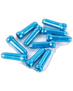 JAGWIRE Cable Tips, Fits 1.8mm Cables & Smaller / Blue