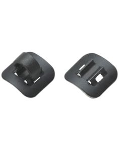 JAGWIRE Alloy Stick-On Housing/Hose Guide / Black / 50pc