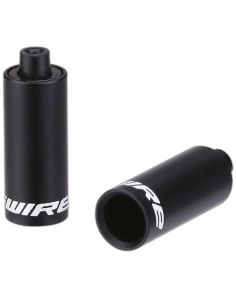 JAGWIRE Hooded End Caps for 4mm Shift Housing / Black / 30pc