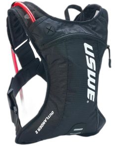 USWE OUTLANDER XC 2L HYDRATION PACK Flannel Red/Black