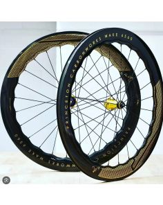 Princeton Carbon Works WAKE 6560 Disc + Chrisking R45D Ceramic/Shimano /Gloss Gold