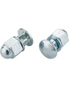JAGWIRE 5mm Anchor Bolt / Silver / 25pc