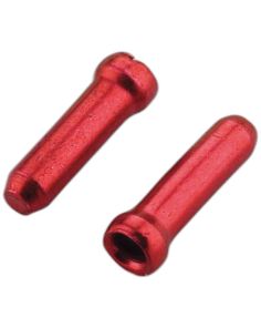 JAGWIRE Cable Tips, Fits 1.8mm Cables & Smaller / Red