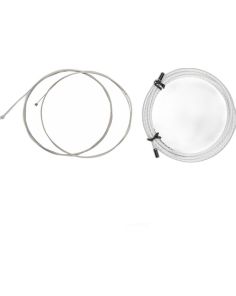 JAGWIRE 2x Sport Shift Kit / Braided White