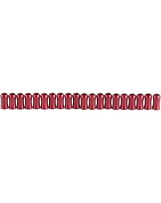 JAGWIRE Housing Extension Pack for Elite Link Kits, 20x10mm Pieces / Red