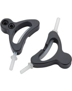 JAGWIRE Alloy Straddle Cable Carrier with Liner / Black / 2pc