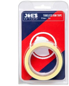 Joe's Tubeless Yellow Rim Tape 9 mX 33 mm