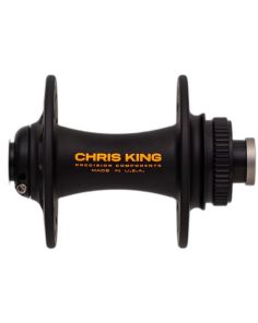 Chris King R45D Road Disc Front /24H/100mm x 12mm TA/Center Lock /Two Tone Black Punch/ Ceramic