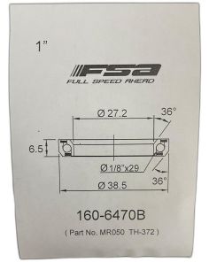 FSA 1" Headset Bearing |27.2*38.5*H6.5|36°x 36°|ACB MR050 (TH-372)