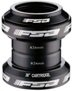 FSA ORBIT EC34|25.4mm - EC34|25.4mm|1-1/8"Black| 101-0505