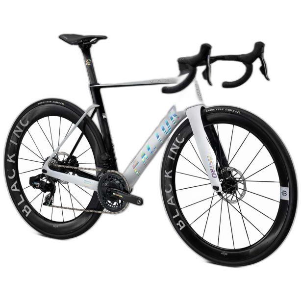 Factor Ostro Vam 2.0 Disc Frameset | Size 49cm | White Pearl Chrome