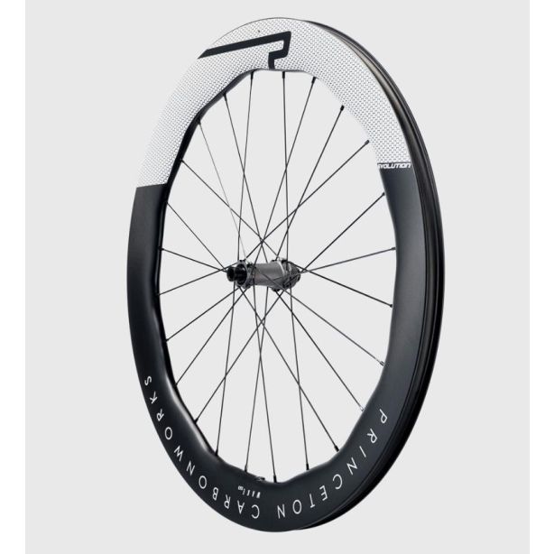 Princeton Carbon Works  WAKE 6560 Disc + Tactic TR01  12 x 100 mm / 12 x 142 mm Shimano Road  Gloss Chrome