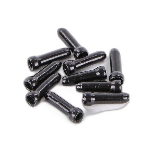 JAGWIRE Cable Tips, Fits 1.8mm Cables & Smaller / Black