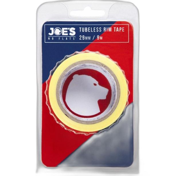 Joe's Tubeless Yellow Rim Tape 9 mX 29 mm