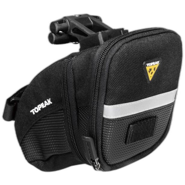 TOPEAK AERO WEDGE PACK / QuickClick  Black Large