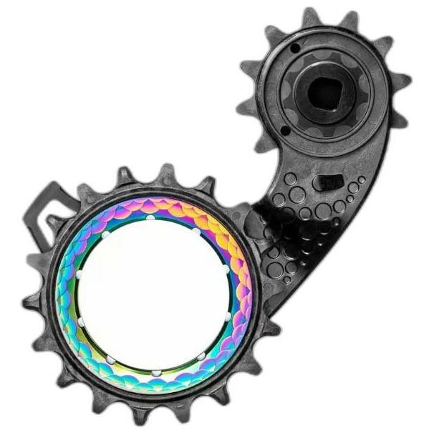 absoluteBlack HOLLOWCAGE CARBON CERAMIC  Shimano Dura Ace 9250 12spd ONLY / PVD RAINBOW