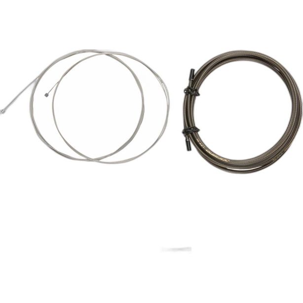 JAGWIRE 2x Sport Shift Kit / Carbon Silver