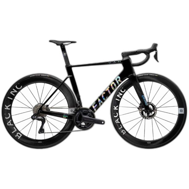 Factor Ostro Vam 2.0 Disc Frameset | Size 52cm | Black , Chrome