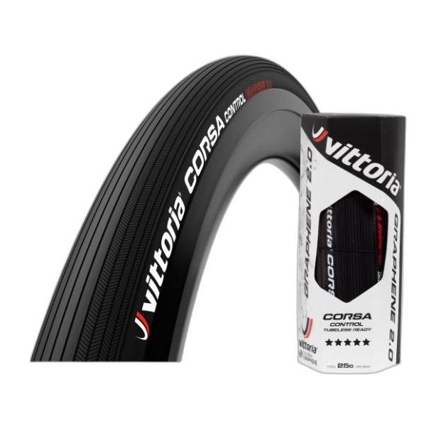 VITTORIA Corsa Control 25-622 fold full black G2.0