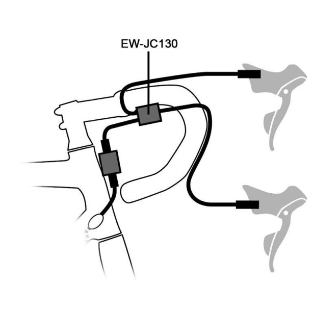 SHIMANO Y-Cable Junction EW-JC130-MM