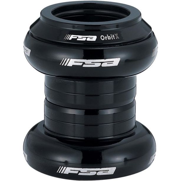 FSA ORBIT EC30/25.4mm - EC30/26.4mm THREADLESS /1"/Black/ 121-0025