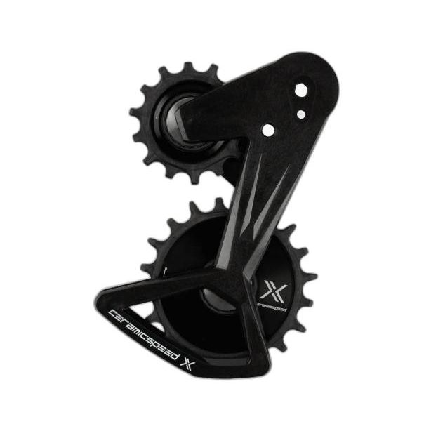 CeramicSpeed OSPW X ALPHA | SRAM RED E1 XPLR| Black