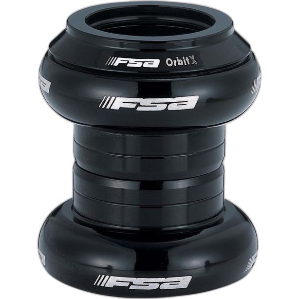 FSA ORBIT EC30/25.4mm - EC30/26.4mm THREADLESS /1"/Black/ 121-0025