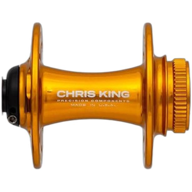 Chris King R45D Front Hub | 24H | 12x100 mm | Steel Bearing | Matte Mango