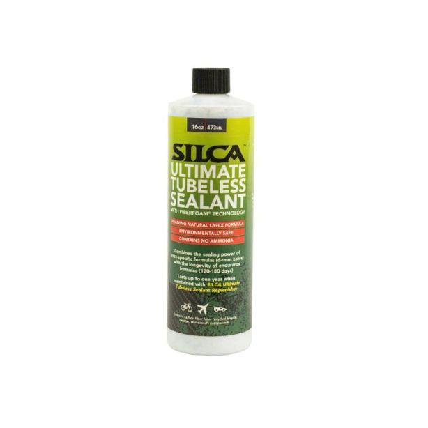 SILCA ULTIMATE TUBELESS SEALANT WITH FIBERFOAM, 16 OZ