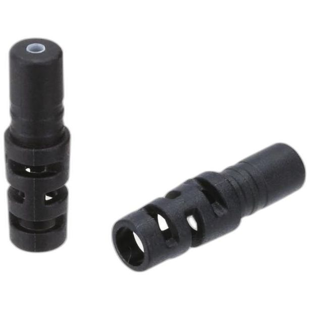 JAGWIRE Anti-Kink End Caps for 4mm Shift Housing Black / 30pc