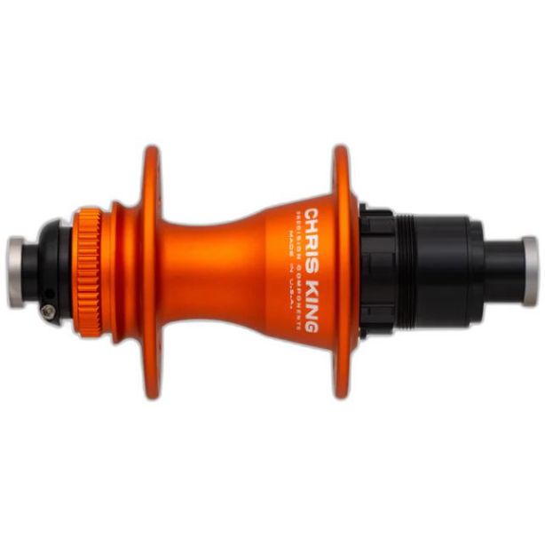Chris King R45D Rear Hub | 24H | 12x142 mm | Shimano HG | Ceramic Bearing | Matte Mango