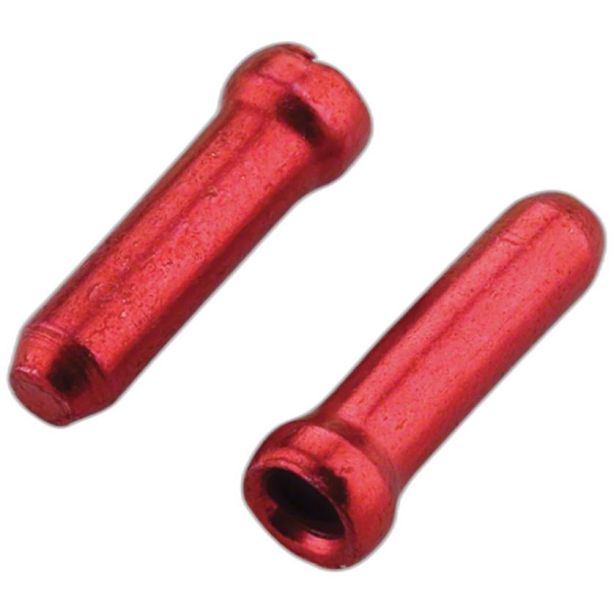 JAGWIRE Cable Tips, Fits 1.8mm Cables & Smaller / Red