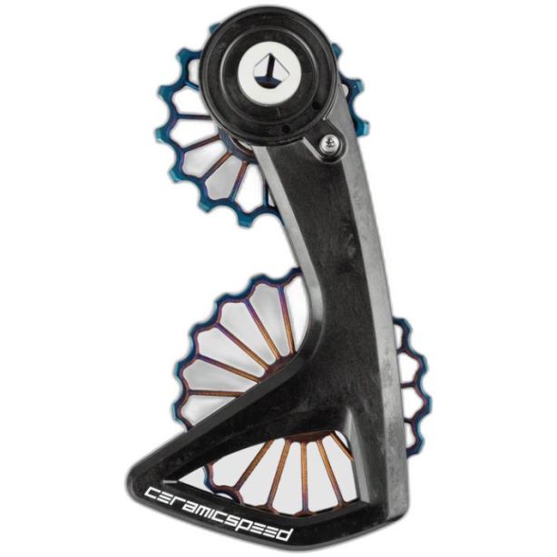 CeramicSpeed OSPW RS 3D Titanium | SRAM Red / Force AXS | Oil Slick Ctd