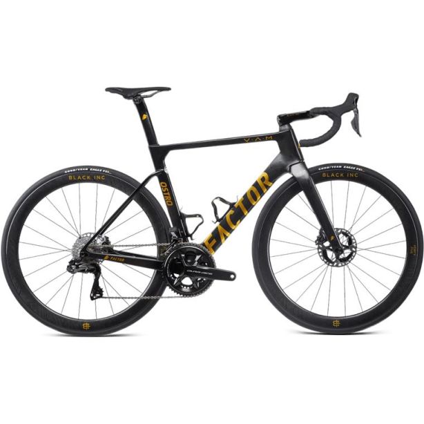 Factor Ostro Vam 2.0 Disc Frameset | Size 49cm | Black Gold