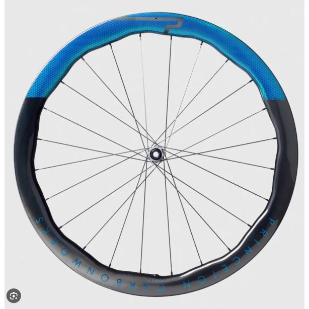 Princeton Carbon Works PEAK 4550 Disc EVO + Tactic TR01, Shimano, Gloss Blue