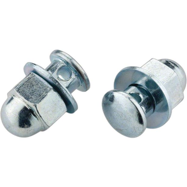 JAGWIRE 6mm Anchor Bolt / Silver / 25pc