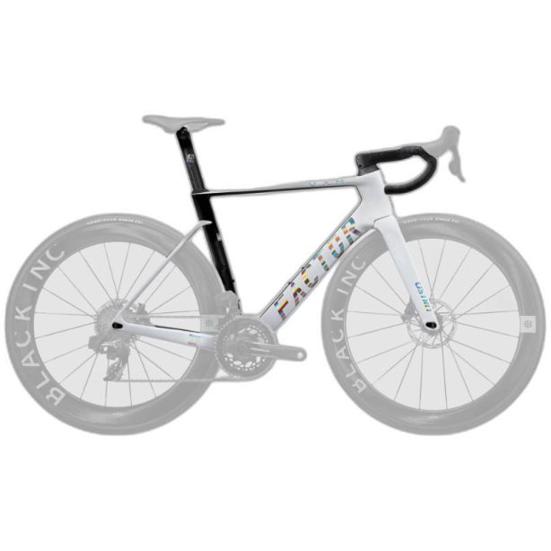 Factor Ostro Vam 2.0 Disc Frameset | Size 45cm | White Pearl Chrome
