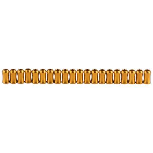 JAGWIRE Housing Extension Pack for Elite Link Kits, 20x10mm Pieces / Gold