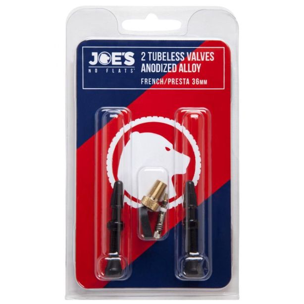 Joe's NO-FLATS Presta Valves 36mm / 2 pcs