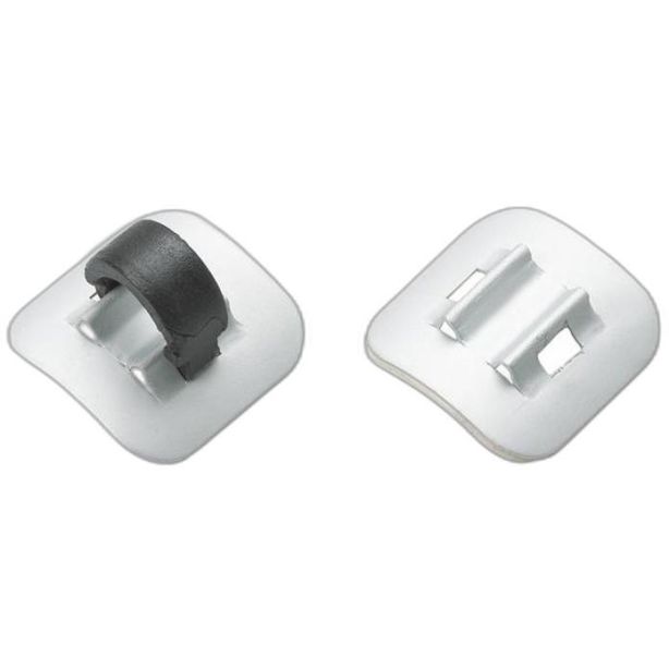 JAGWIRE Alloy Stick-On Housing/Hose Guide / Silver / 4pc