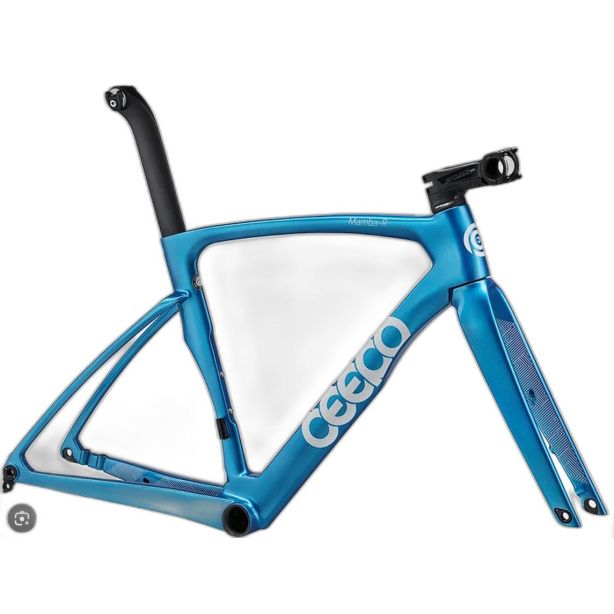 CEEPO Mamba-R Gloss Blue/White - L
