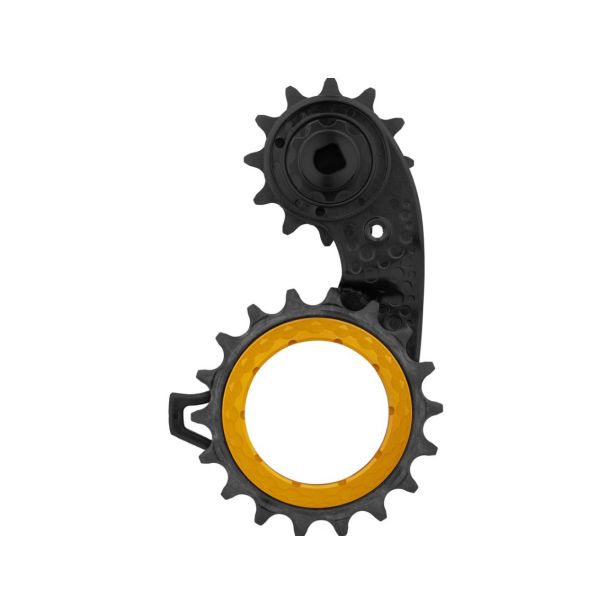 absoluteBlack HOLLOWCAGE CARBON CERAMIC SRAM ETAP AXS/GOLD