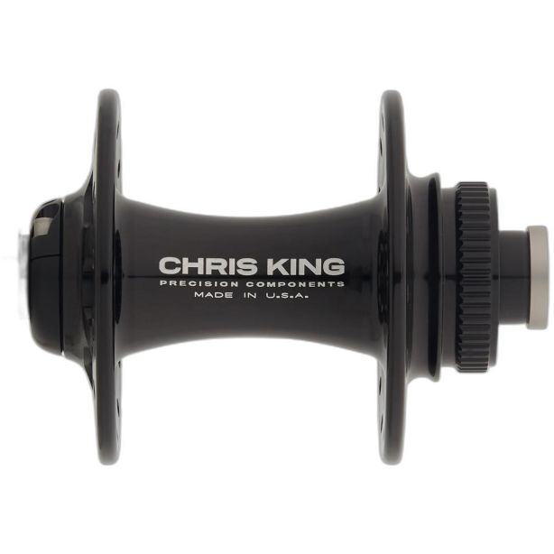 Chris King R45D Front Hub | 24H | 12x100 mm | Ceramic Bearing | Matte Black