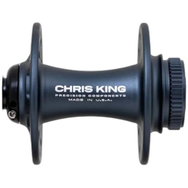 Chris King R45D Front Hub | 24H | 12x100 mm | Ceramic Bearing | Black