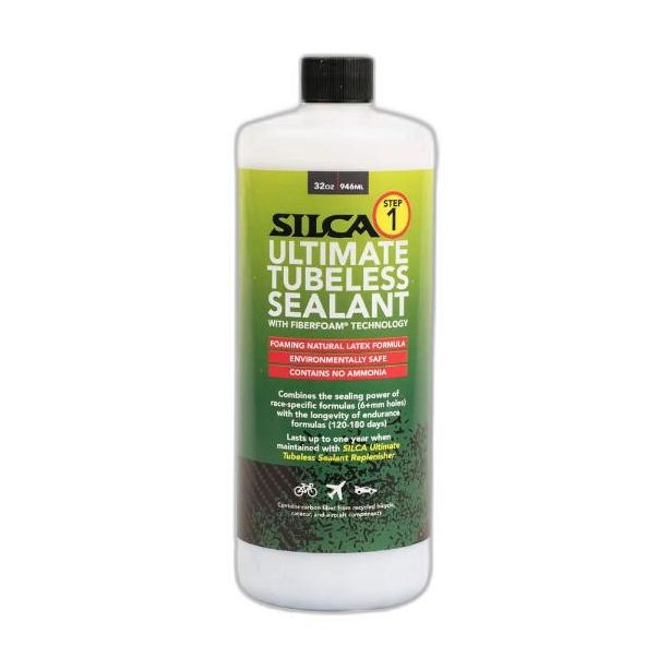 SILCA ULTIMATE TUBELESS SEALANT WITH FIBERFOAM, 32 OZ