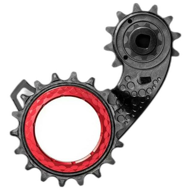 absoluteBlack HOLLOWCAGE CARBON CERAMIC  Shimano Dura Ace 9250 12spd ONLY/ RED