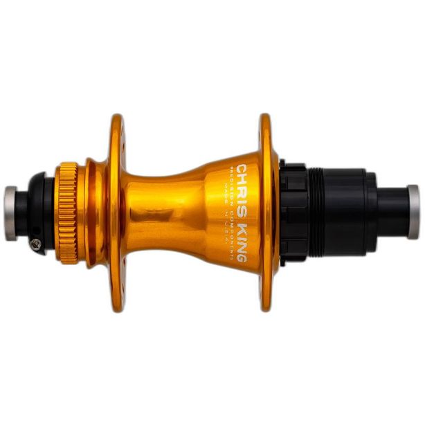 Chris King R45D Rear Hub | 24H | 12x142 mm | Shimano HG | Steel Bearing | Matte Mango